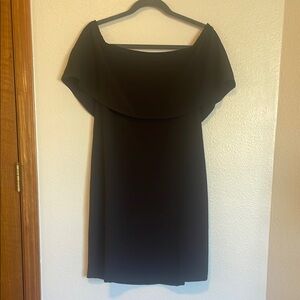 Elegant Black Off-Shoulder Dress